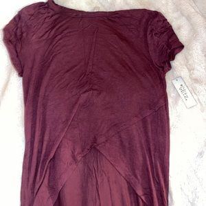 shirt with cross in front